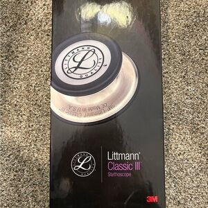 Littmann Classic III Stethoscope - Black and Silver